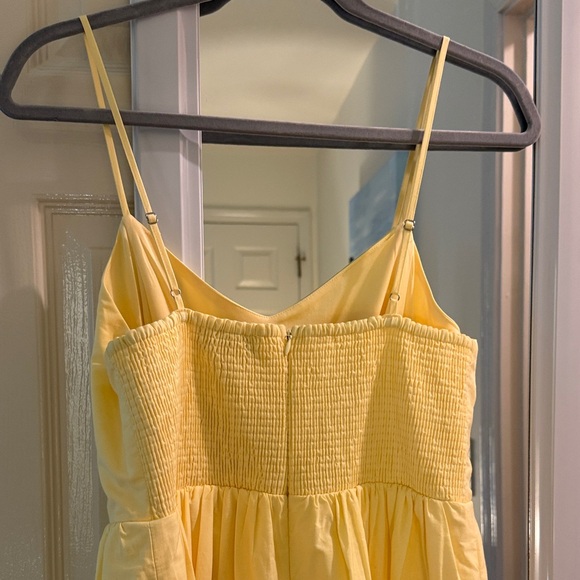 Calypso St. Barth Yellow Midi Dress - Picture 5 of 6